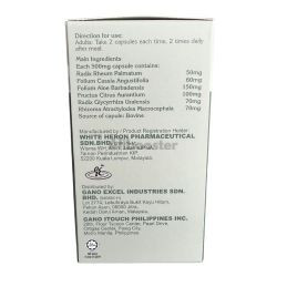 Gano Excel NG BEAU KLENZ - Sene, Orange, Aloe Vera, Reglisse, Rhubarb