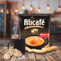 Alicafe Καφές Tongkat Ali και ginseng - 18 x 30g φακελάκια