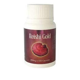 Reishi Gold - 100 capsules de Ganoderma 100% pur