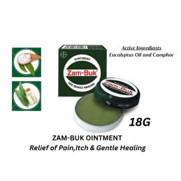 Pomada de creme Zam-Buk 18g - Eucalyptus + Camphre