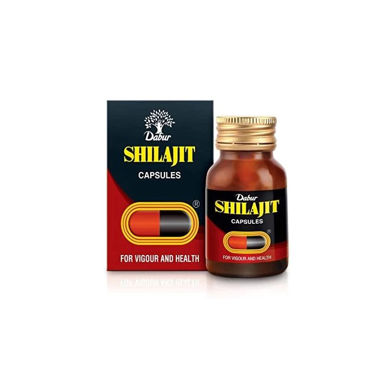 Shilajit 30 Kapseln von 500mg - Dabur