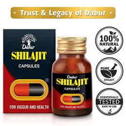 Shilajit 30 500 mg capsules - Dabur