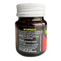 Shilajit 30 500 mg capsules - Dabur