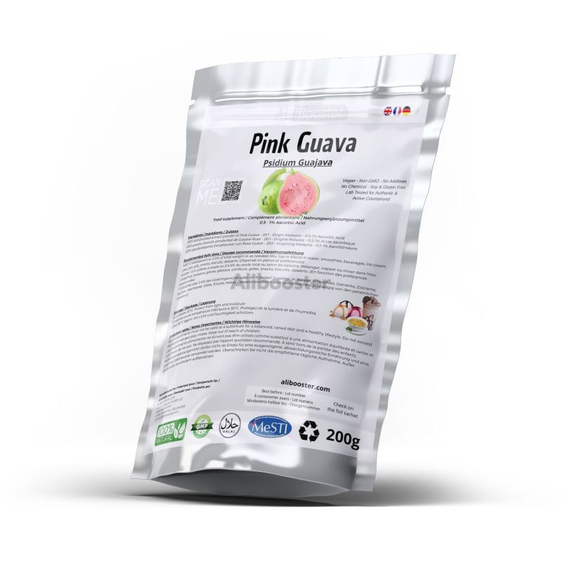 Goyave Rose (Psidium Guajava) - 200g polvere di estratto standardizzata