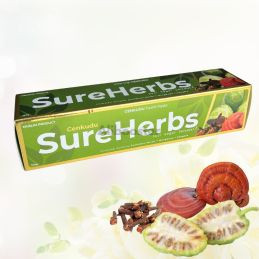 Sureco - Dentifrice naturelle aux clous de girofle, Noni et champignon Ganoderma