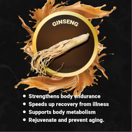 Kaffe Tongkat Ali og ginseng - 15 36g-poser