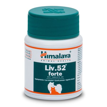 Liv.52 Forte Vet - Suplemento alimenticio natural para perros y gatos