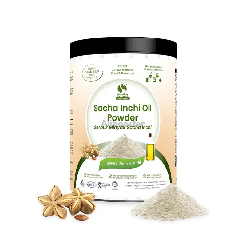 Sacha Inchi oliepoeder Pukenetia Volubilis - Pinda van de Inca's