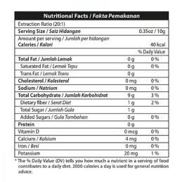 Standardisert mangoekstraktpulver