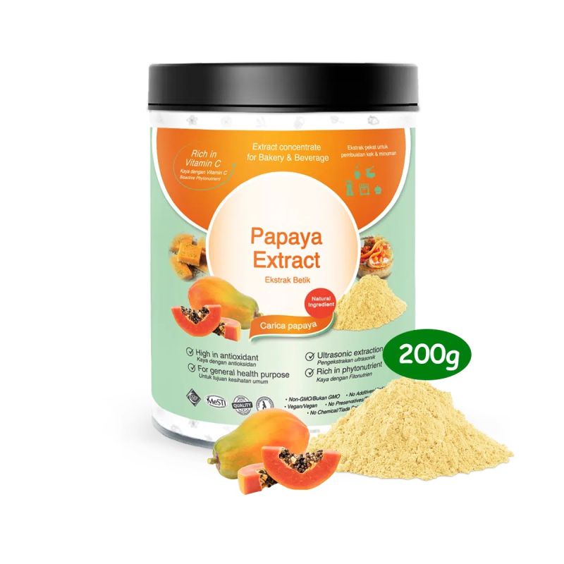 Papaya Powder - Τυποποιημένο εκχύλισμα φρούτων (Carica Papaya)