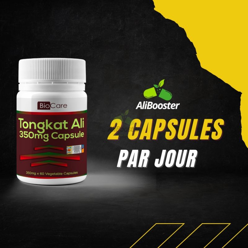 Prendre 2 capsules par jour de Tongkat Ali
