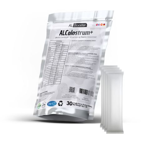 Colostrum premium en poudre - 20% IgG - 30 sachets de 4g