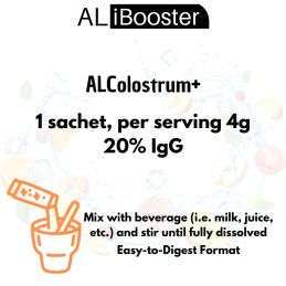 Colostrum premium en poudre - 20% IgG - 30 sachets de 4g