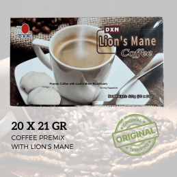 Funghi di caffè Lion's Mane DXN Lion Crinière Hericium erinaceus