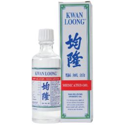 Aceite de masaje Kwan Loong Menthol - Camphre - 28 ml