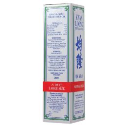 Huile de massage Kwan Loong Menthol - Camphre - 28 ml