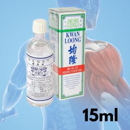 Huile Kwan Loong Menthol - Camphre - 15 ml