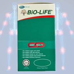 BiO-LiFE Glucosamine 500 mg With Chondroitin Sulphate 400 mg 30 tablet