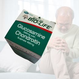 BiO-LiFE Glucosamine 500 mg With Chondroitin Sulphate 400 mg 30 tablet