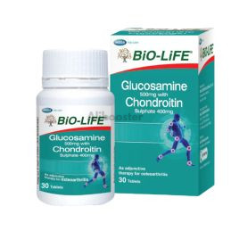 BiO-LiFE Glucosamina 500mg Con Condroitin Sulphate 400mg 30 compresse