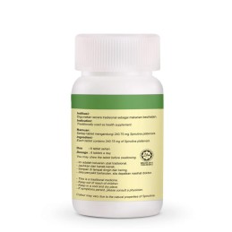 Tabletas comprimidas DXN Spiruline