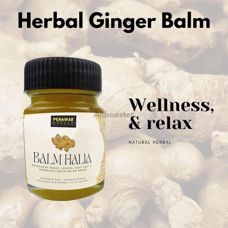 Massagebalsam med ingefära