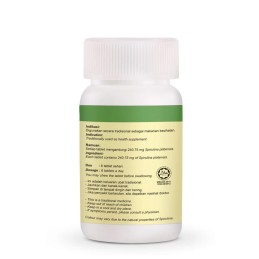 DXN Spirulina premium 30 kapsler på 350 mg