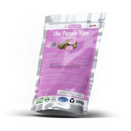 Ube Polvere di igname alato (dioscorea alata) 200g