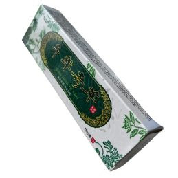 Creme Antibacteriano Yueyang Qian Nian Qi Cao Pomada Anti-coceira 15g de Medicina Herbal Chinesa de Jiangxi