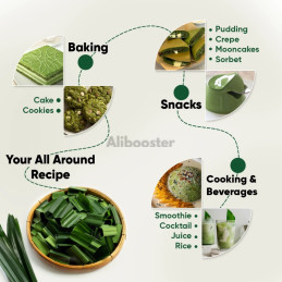 Líquido de extracto de hoja de pandan - 80g