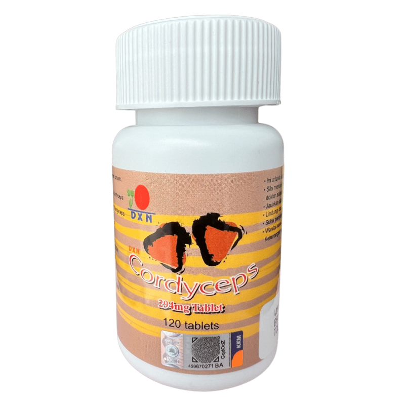 DXN Cogumelo Cordyceps - 120 comprimidos de 300mg