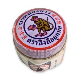 Massasjebalsam - White Monkey - Original Thailand - 18g