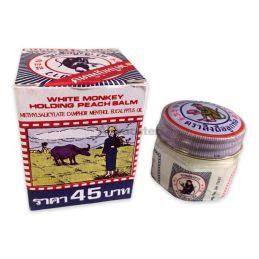 Massasjebalsam - White Monkey - Original Thailand - 18g