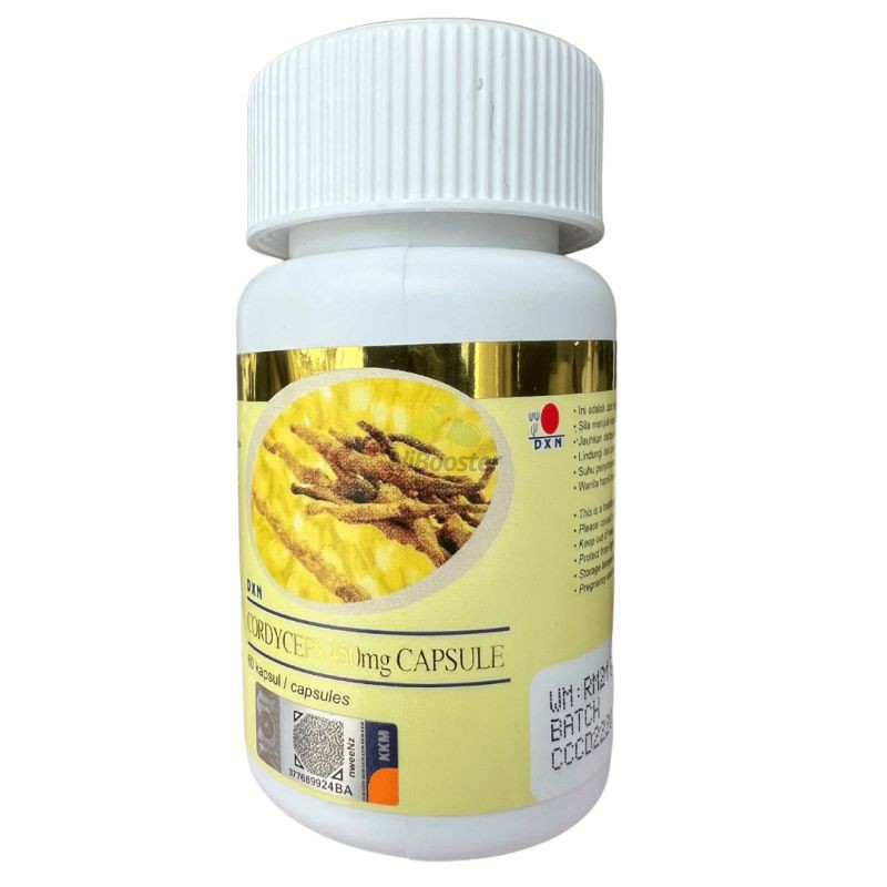 DXN Svamp Cordyceps - 60 450 mg kapsler