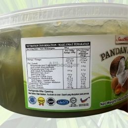 Pasta de Pandan Kaya 1kg - Compota tradicional da Malásia