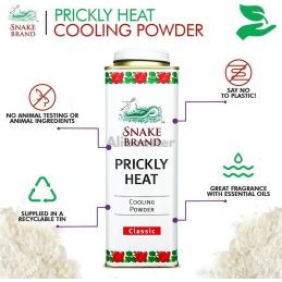 Talc Snake Brand Parfum Classique 280 g - Original antiperspirantpulver