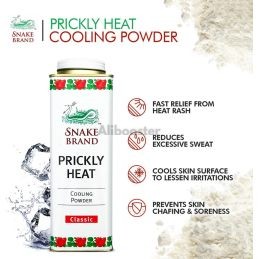 Talco Snake Marca Parfum Classique 280g - Polvo Antitranspirante Original