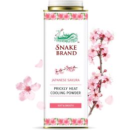 Ταλκ Snake Brand Parfum Sakura 280g - Αντιιδρωτική σκόνη Cherry Blossom