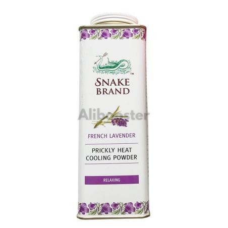 Talc Snake Brand Lavender Fragrance 280g - odświeżający puder antyperspiracyjny