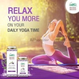 Talc Snake Brand Lavender Fragrance 280g - Αναζωογονητική αντιιδρωτική σκόνη