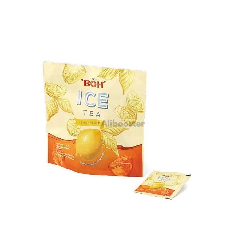 BOH Lemon Iced Tea 20 saszetek - cytrynowo-limonkowy napój instant