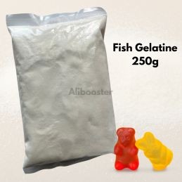 Fish Gelatin Powder 250g - 150 Bloom Halal Certified Gelling Agent