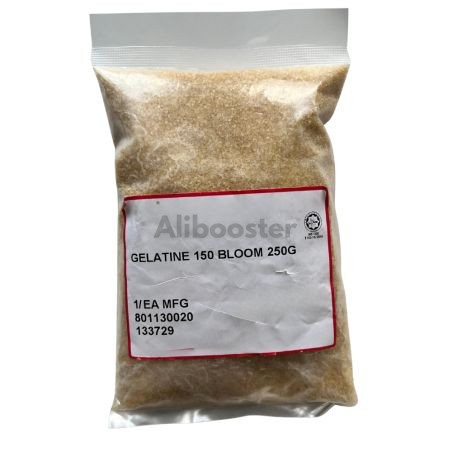 Gelatina en polvo 250g - 250 Bloom Gelificante de primera calidad con certificación Halal