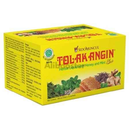 Tolak Angin Plus 12 dospåsar - Traditionell indonesisk ginseng honungsmedicin