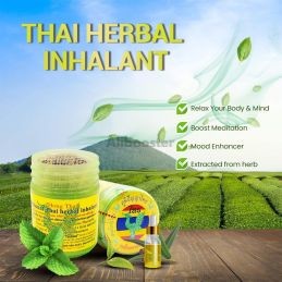 Hongthai Green Herbal Inhalator 5g - Traditionell örtinhalator