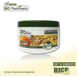 Biowoman Rice Hair Mask - Nærende pleje til tørt, skadet hår - 250 ml