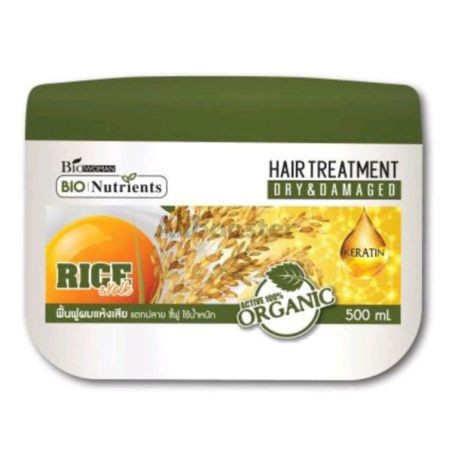 Biowoman Rice Hair Mask - Îngrijire hrănitoare pentru părul uscat și deteriorat - 250 ml