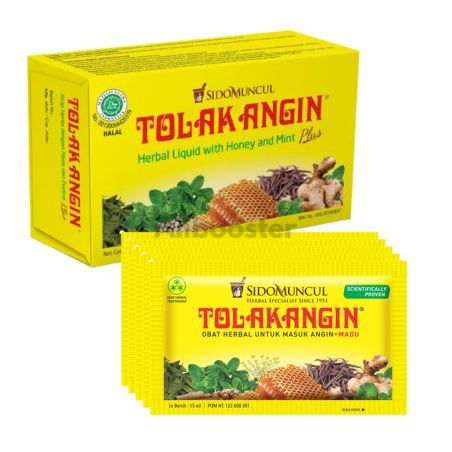 Tolak Angin Plus 5 zakjes - Traditionele Indonesische ginseng honing remedie