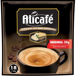 Kawa Alicafe Tongkat Ali i żeń-szeń - 18 saszetek 30 g