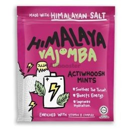 Himalaya Salt Sports Candy Actiwoosh 15g x12 - Salt Sport Mint-bolsjer